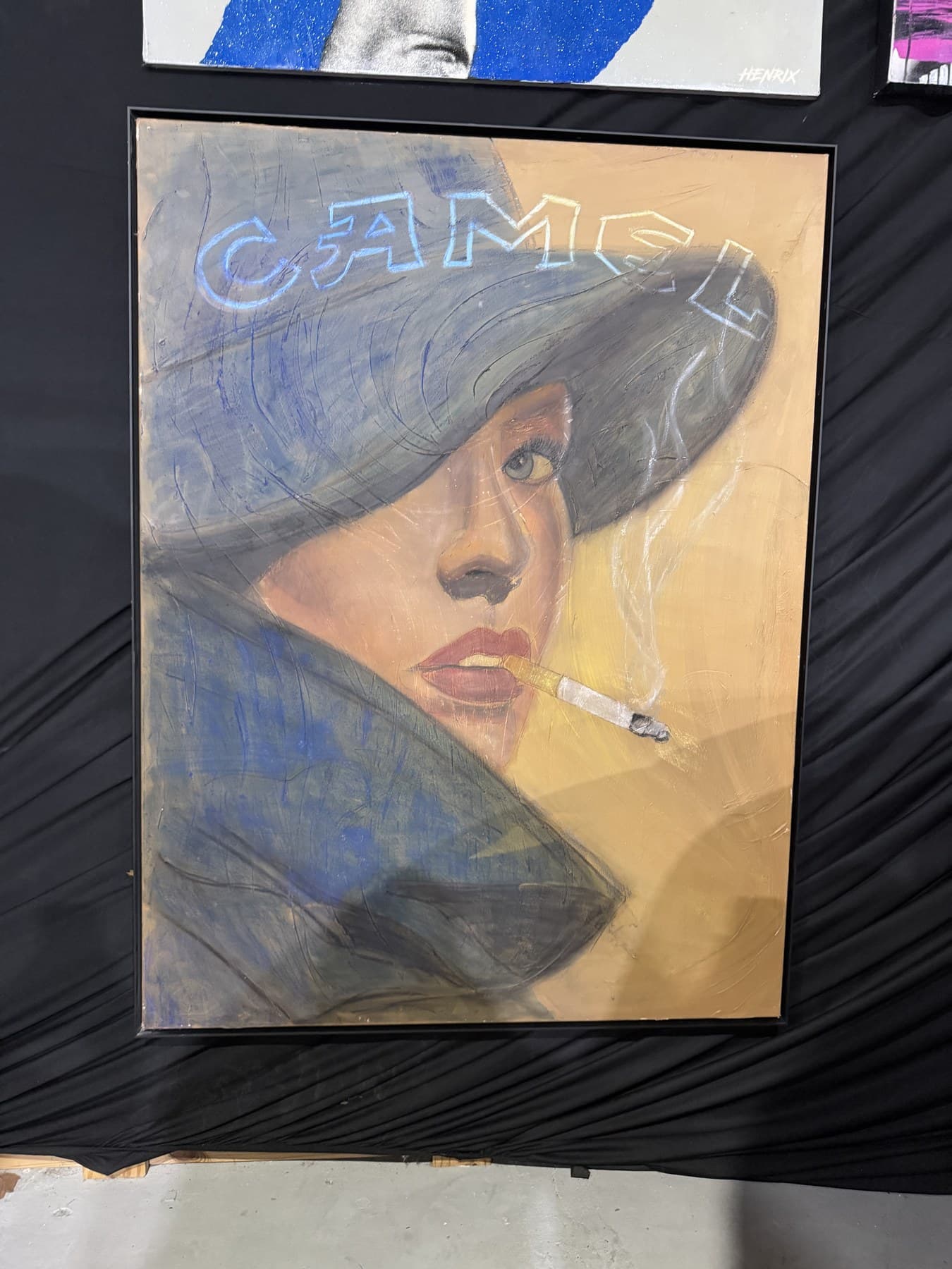 Artwork 14 currently hanging at Revos Gallery, available for collector inquiry.
