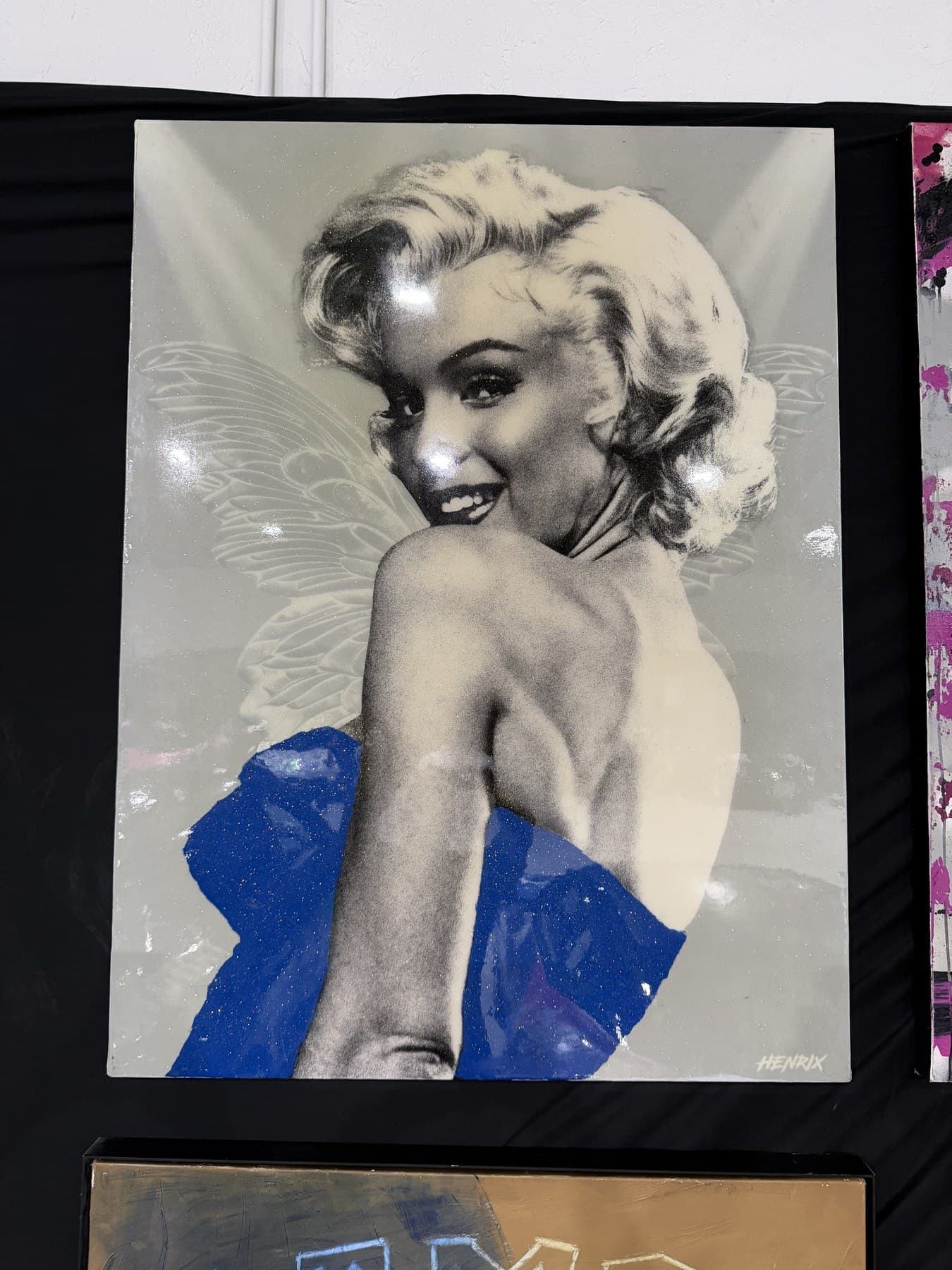Artwork 15 currently hanging at Revos Gallery, available for collector inquiry.
