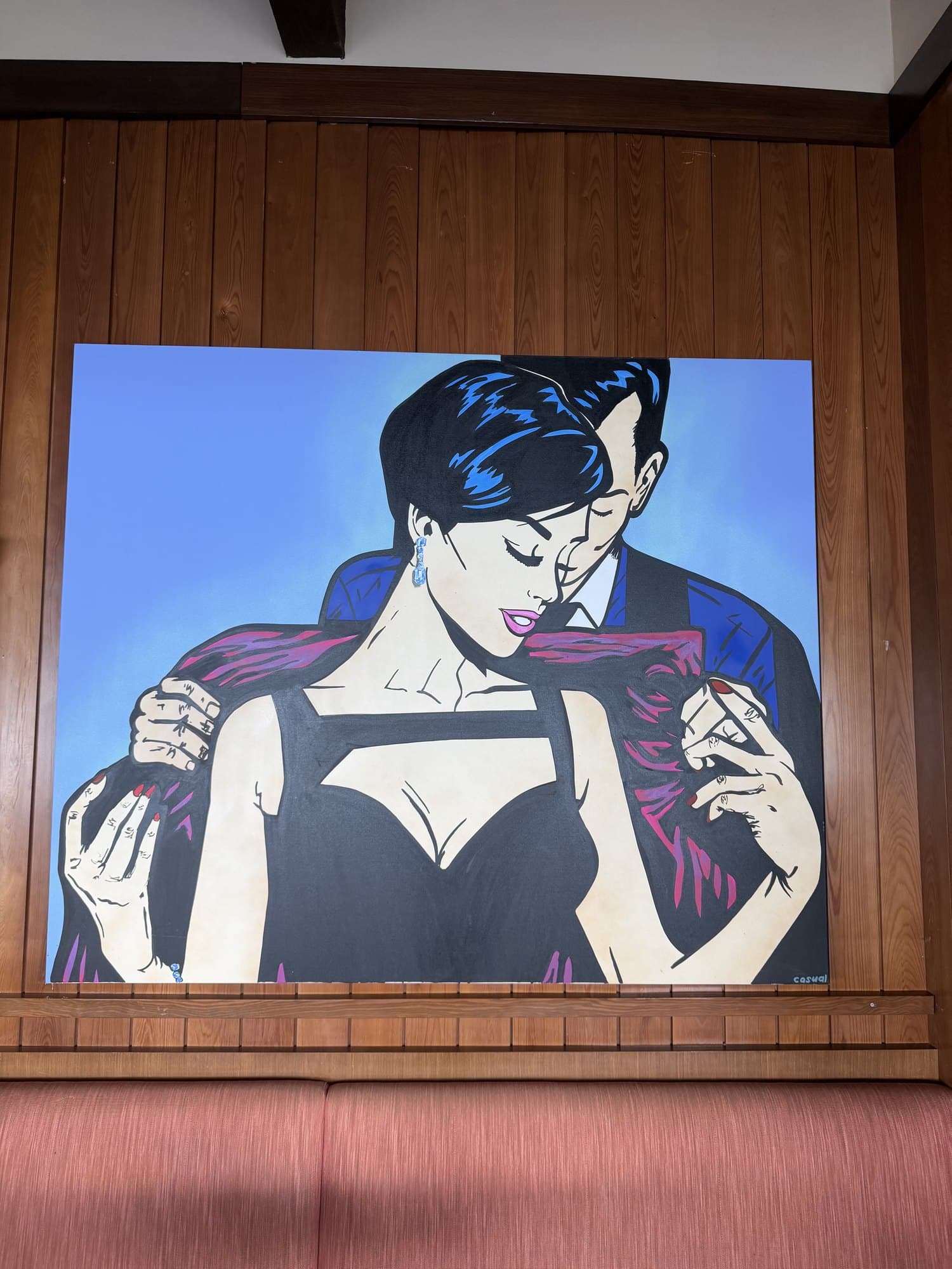 Chivalry is dead by Captain Casual, currently displayed at Rusty Pelican Gallery.